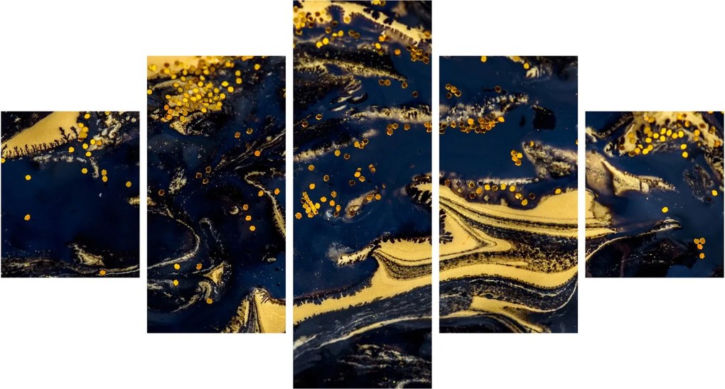 Obraz abstrakcji (125x70 cm)