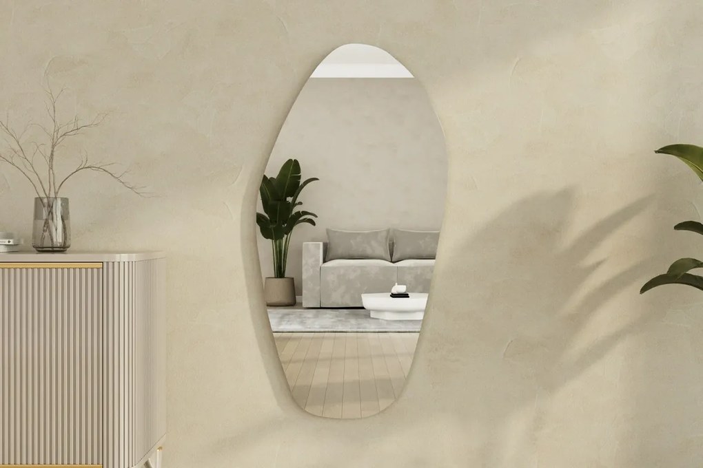 Lustro Bella Black 60 x 120 cm