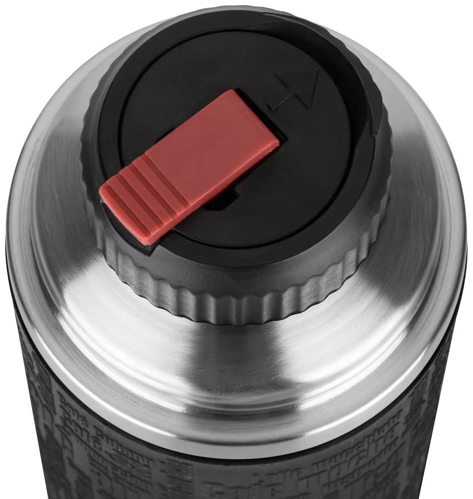 Czarny termos z kubkiem 1 l Senator – Tefal