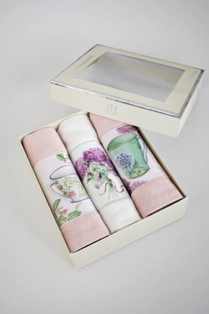 Ręczniki kuchenne BERGAMO II., 3 szt Mix Zestaw (3szt., 40x60 cm)