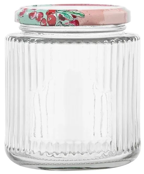 Altom Słoiki do zaprawiania z pokrywką i etykietą 240 ml, 4 szt., 240 ml