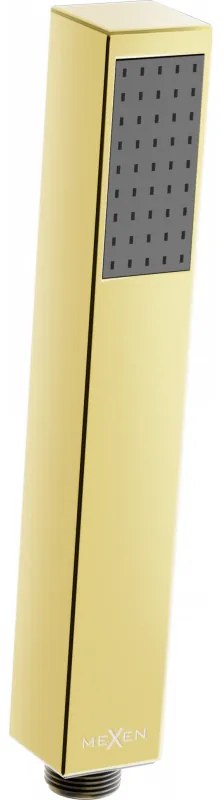 Mexen R-77 rączka prysznicowa 1-funkcyjna, złota - 79577-50