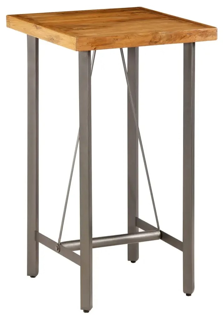 Stolik barowy z drewna tekowego Z2-D68