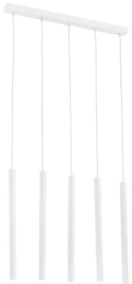 Argon 2136 - Lampa wisząca ETNA 5xG9/6W/230V biała