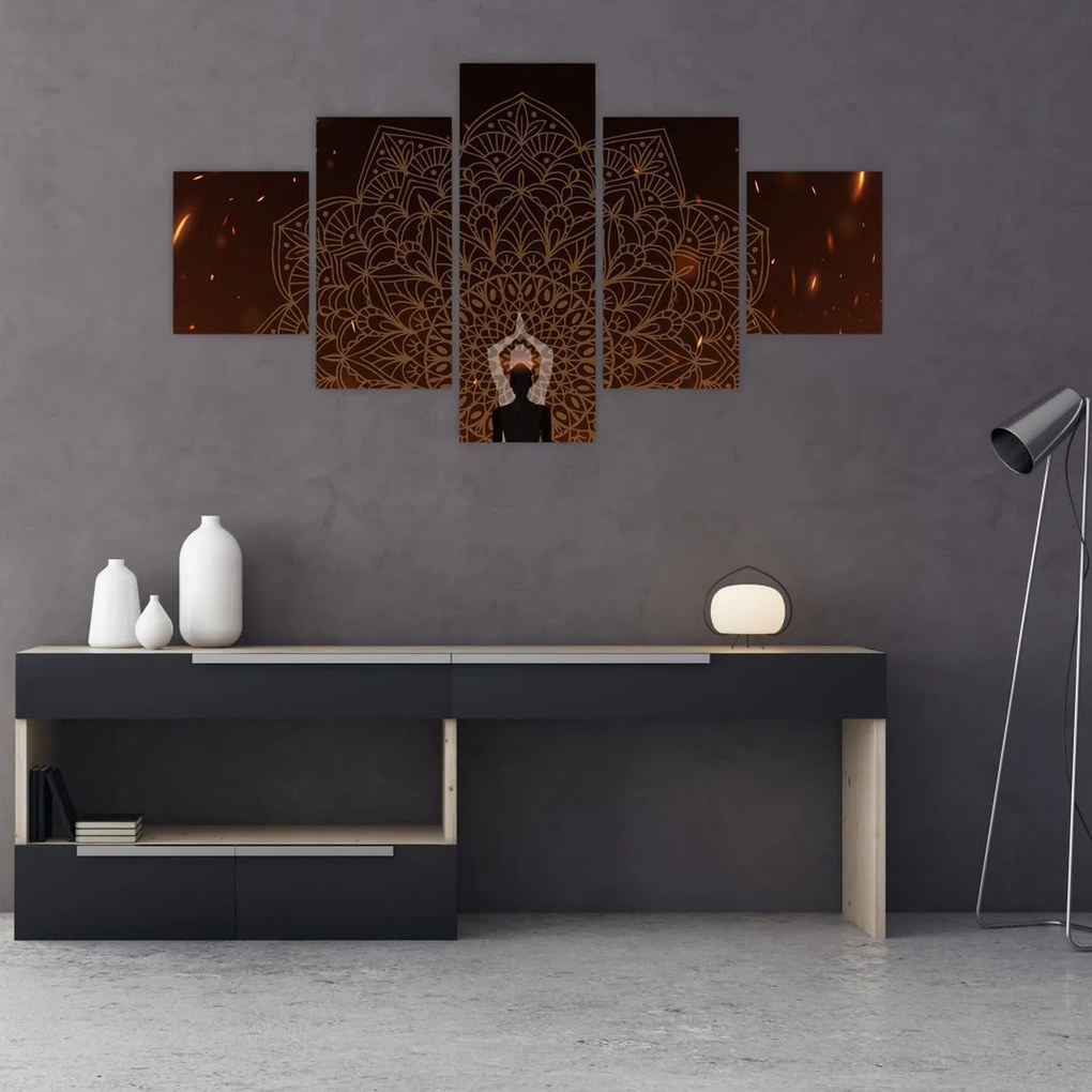 Obraz - Medytacja (125x70 cm)