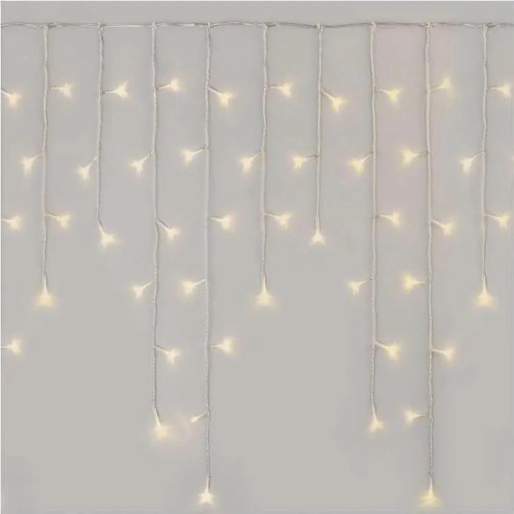 LED łańcuch świetlny na zewnątrz 300xLED/8 trybów 10 m IP44 ciepłe białe światło + pilot zdalnego sterowania