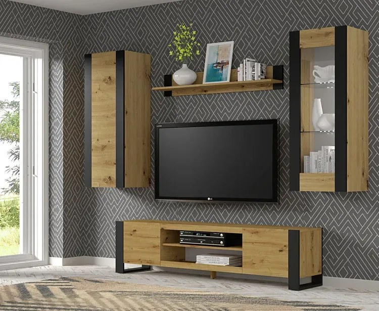 Szafka Na Tv Dąb Artisan D8-R81
