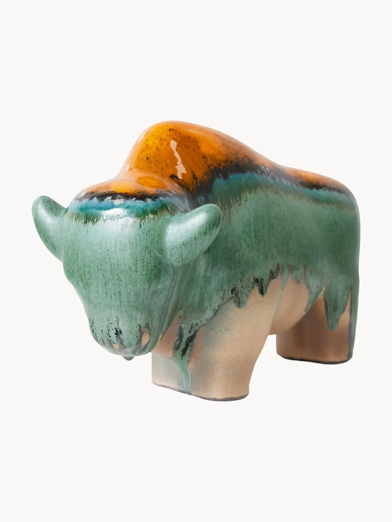Handmade Decorative Object Bull by Otto Gerharz