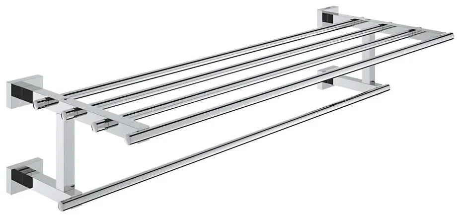 GROHE 40512001 - Wielofunkcyjny wieszak na ręczniki ESSENTIALS CUBE 600 mm chrom błyszczący