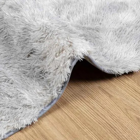 Srebrnoszary prostokątny dywan 120x170 G7-C50