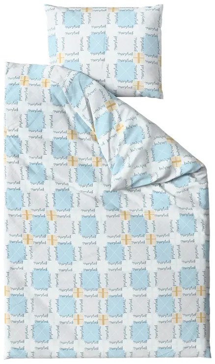 PrzytulneMieszkanie.pl PrzytulneMieszkanie.pl Pościel z mikrowłókna GALDAR niebieska Rozmiar pościeli: 70 x 80 cm | 140 x 200 cm