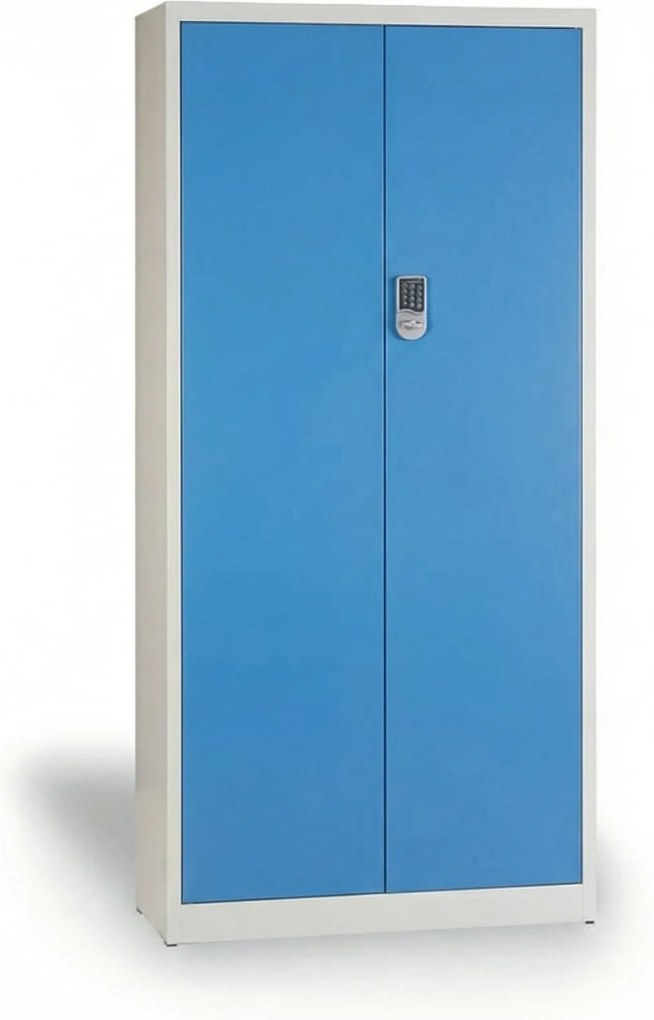 Szafa biurowa z zamkiem szyfrowym 1850 x 900 x 400 mm, grafitowy