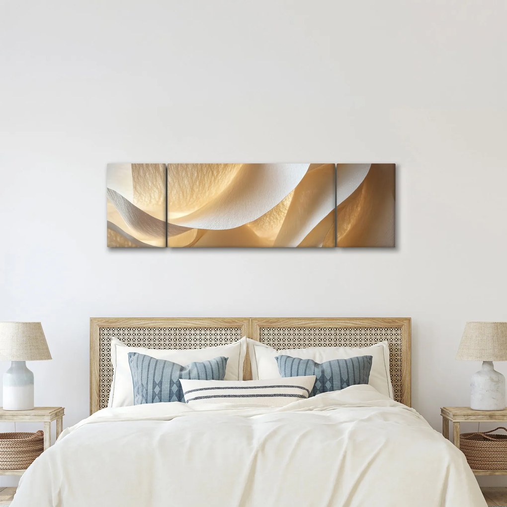 Obraz - Papierowa faktura (170x50 cm)