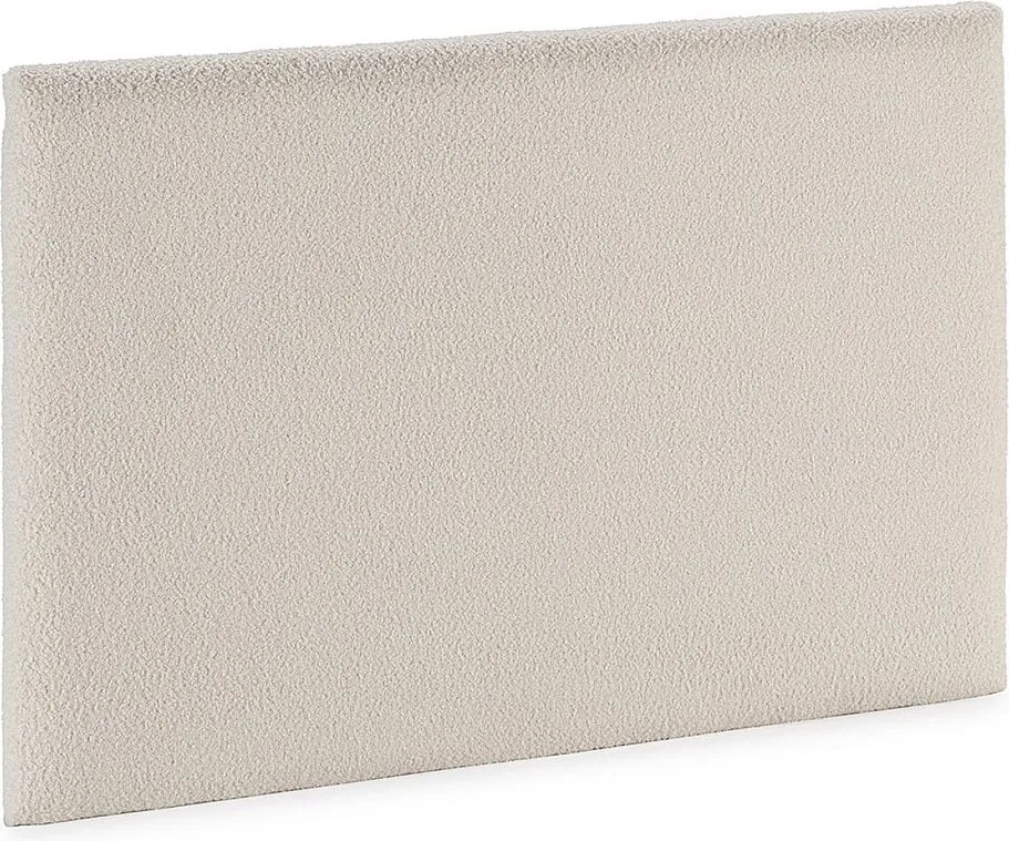 Głowica łóżka Niebla 90x60 cm Imitacja tkaniny baranek beżowa