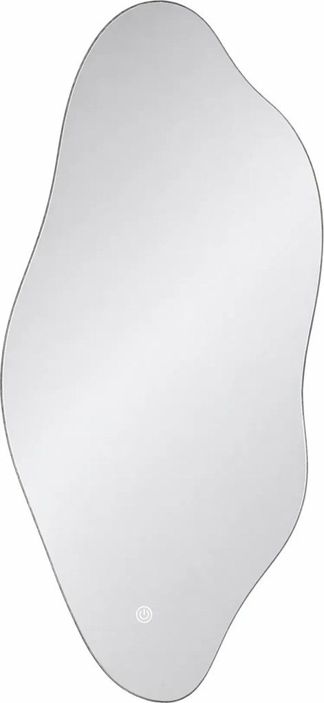 LUSTRO KAMYK LED 40x80 M-570 WŁĄCZNIK DOTYKOWY ŁAZIENKOWE Z PODŚWIETLENIEM