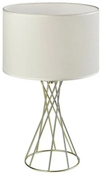 Rabalux 74081 lampa stołowa Nivra, złoty