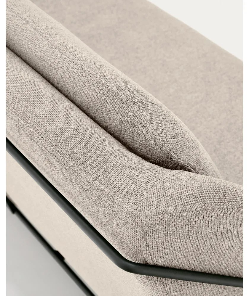 Beżowa sofa 128 cm Brida – Kave Home