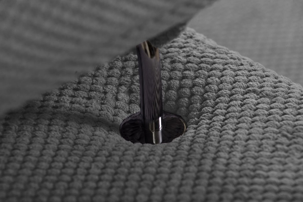 Narożnik z funkcją spania sprężyny faliste TORRE lewy Szary