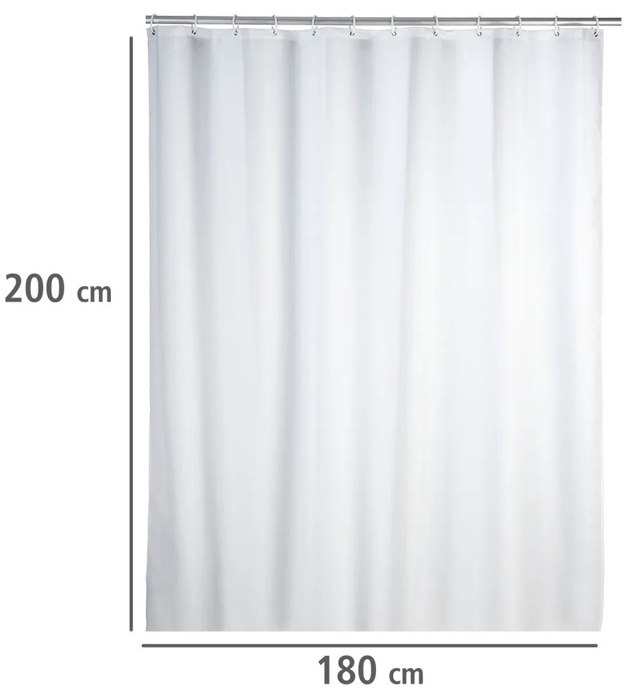 Zasłona prysznicowa, tekstylna, 180x200 cm, WENKO