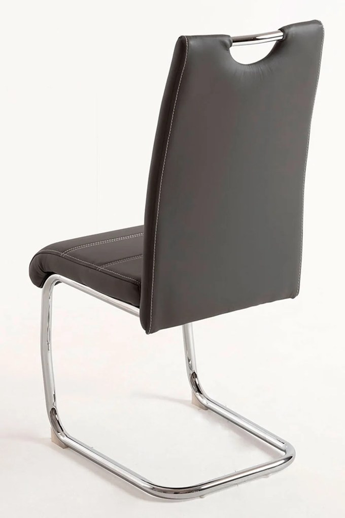 Zestaw 4 Krzese Hallen Ekoskóra