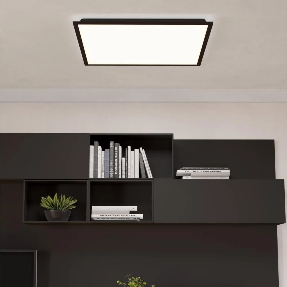 Eglo 902371 - Przysufitowy panel LED MORADILLO LED/32,5W/230V 60x60 cm czarny
