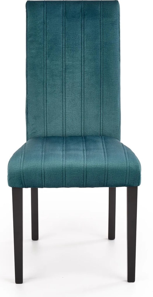 Krzesło tapicerowane na czarnych nogach Diego 2