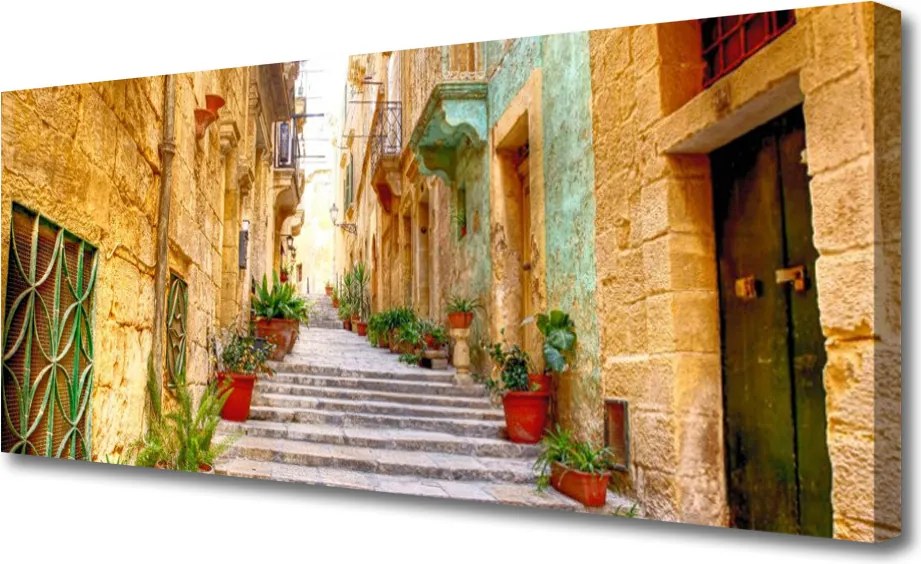 Obraz na płótnie Malownicza Uliczka Starego Miasta