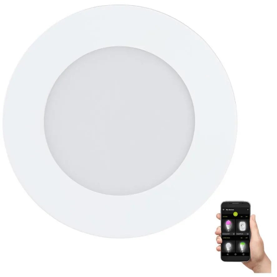 Eglo 900101 - LED Ściemniana lampa łazienkowa FUEVA-Z  LED/5,4W/230V IP44