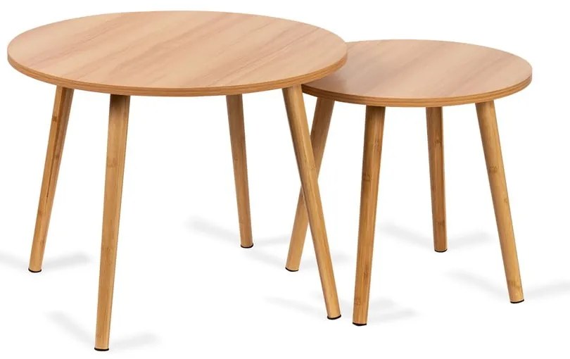 Okrągłe stoliki zestaw 2 szt. ø 60 cm Luke – Bonami Essentials