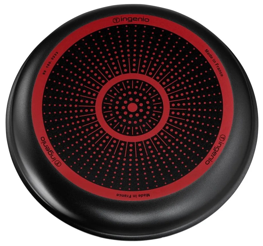 Zestaw aluminiowych patelni 3 el. Ingenio Easy Cook & Clean Black – Tefal