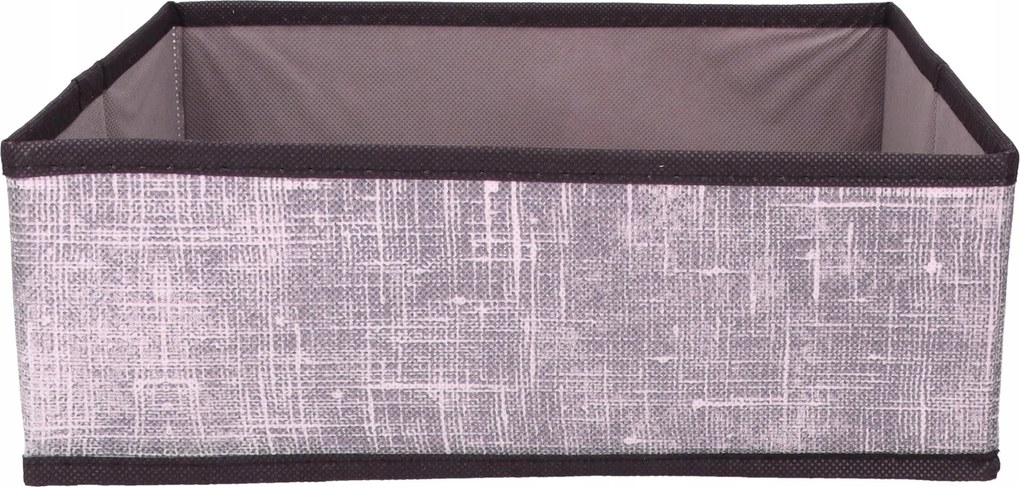 Organizer tekstylny Granatowy 28x24x10 cm do szafy domu biura uniwersalny