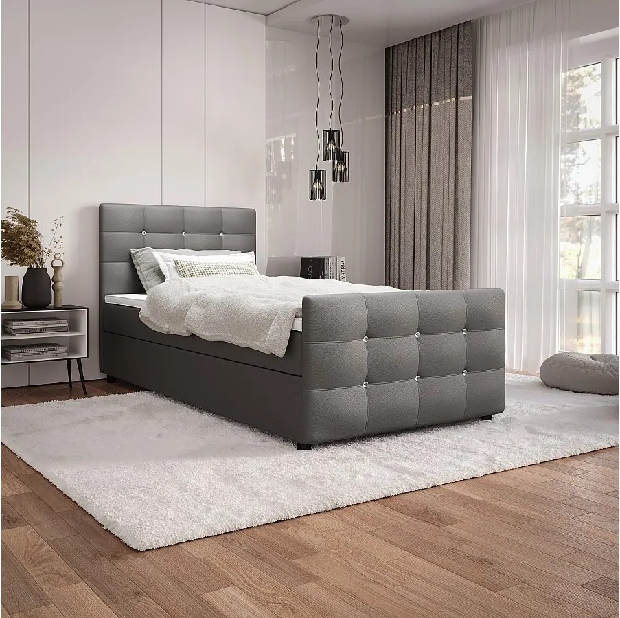 Łóżko kontynentalne KLEO 90x200 Madryt 190