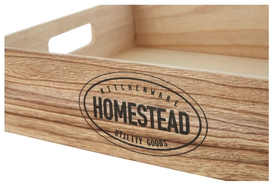 Drewniana taca 28x38 cm Rustic Homestead – Premier Housewares