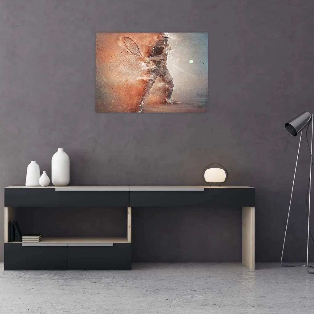 Obraz - Tenisista (70x50 cm)