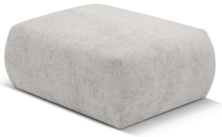 Jasnoszary puf Matera – Cosmopolitan Design
