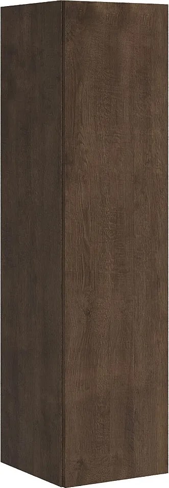 Witryna pionowa szer. 40 cm wys. 153,6 cm gł. 39,2 cm lewa-prawa orzech