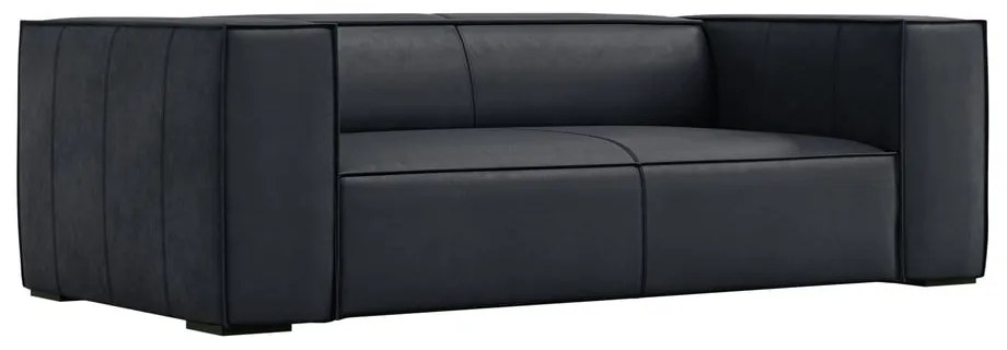 Ciemnoniebieska skórzana sofa 212 cm Madame – Windsor &amp; Co Sofas