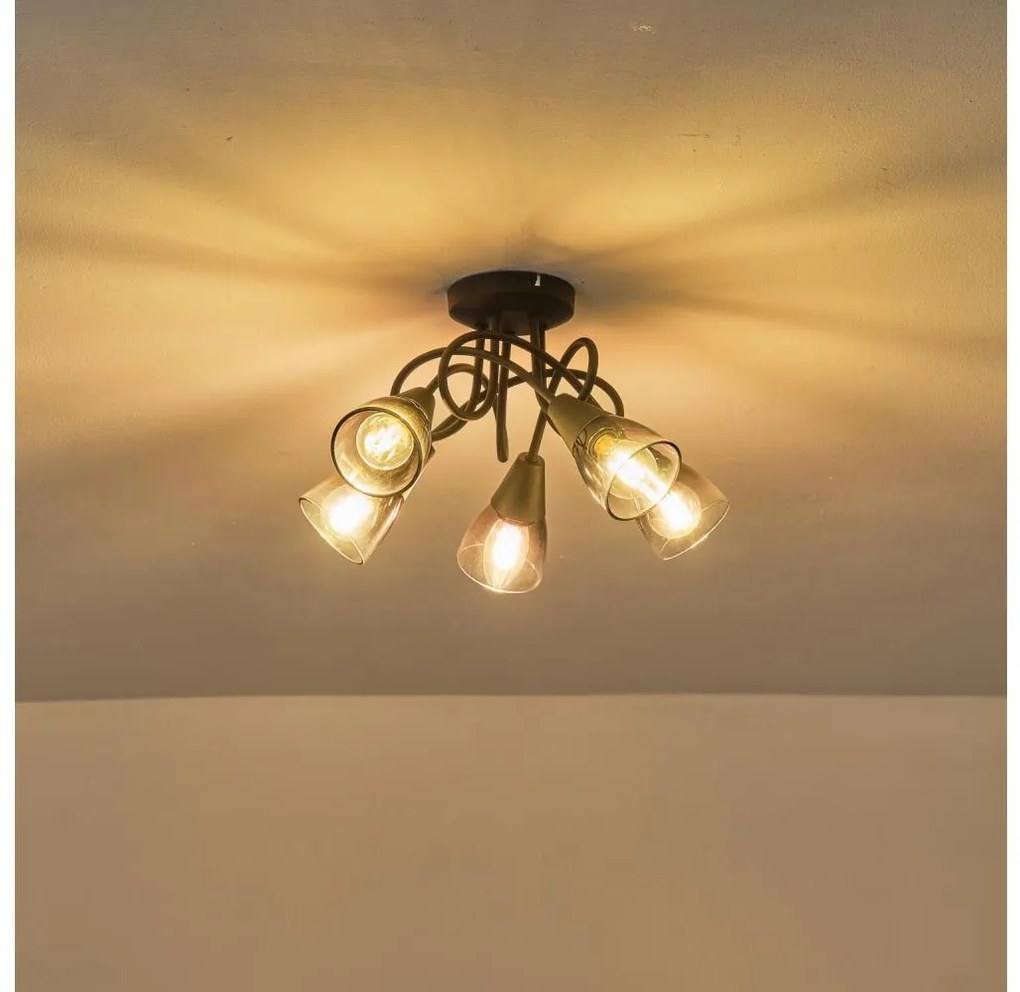 Żyrandol natynkowy CLASSY 5xE14/7W/230V