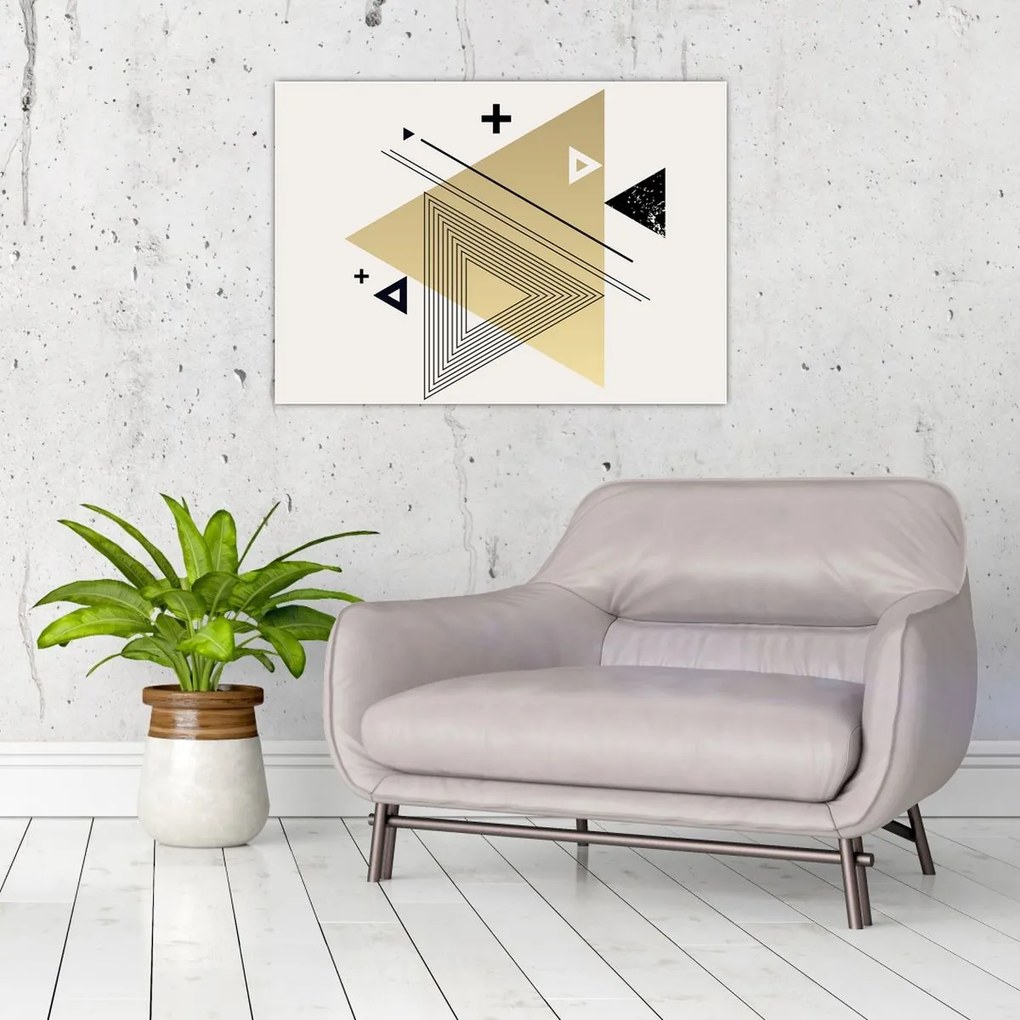 Obraz - Kształty geometryczne N⁰4 (70x50 cm)
