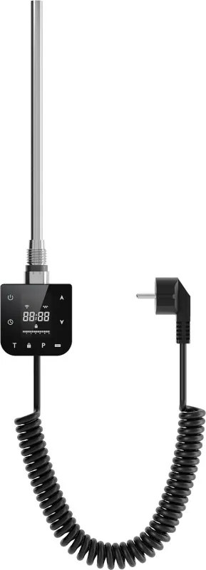Mexen FA-F grzałka elektryczna z Wi-fi, 900 W, czarna - W953-0900-70