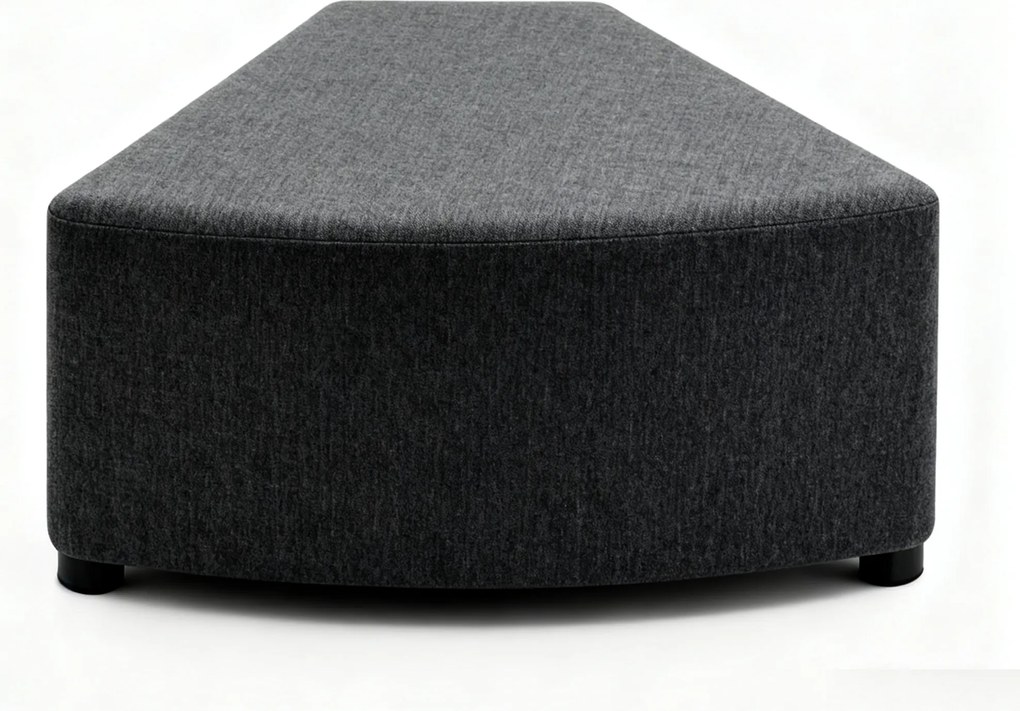 Siedzisko LEA, trójkąt, ciemnoszara