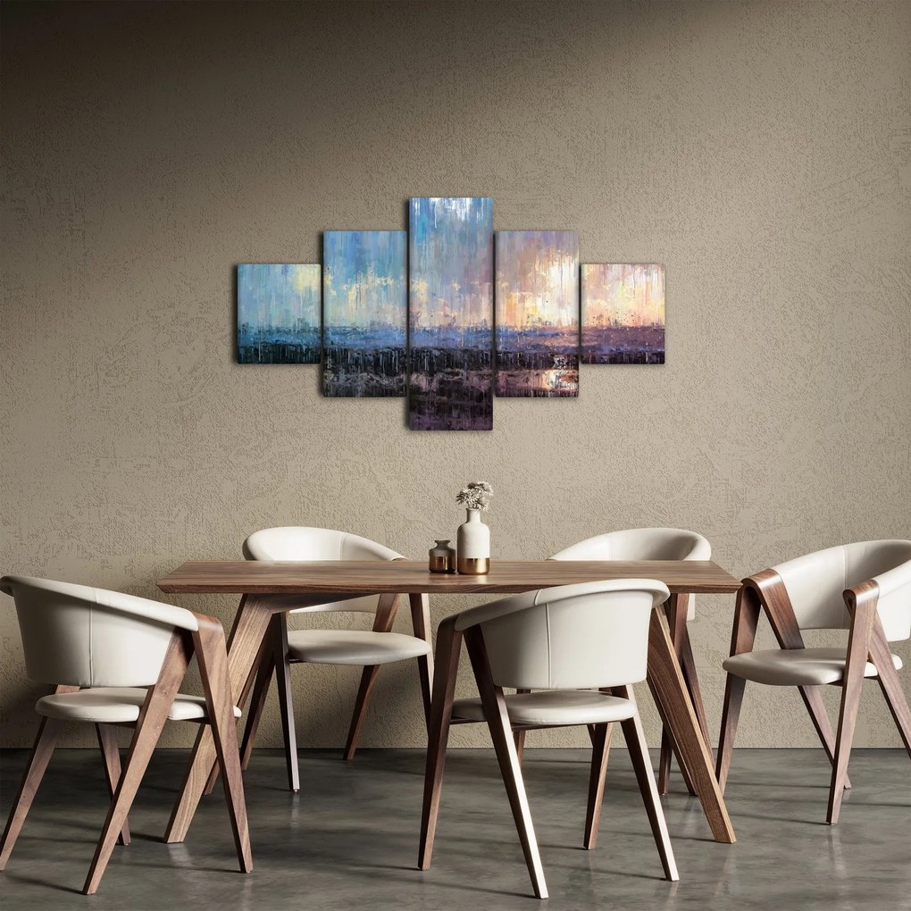 Obraz - Abstrakcja (125x70 cm)