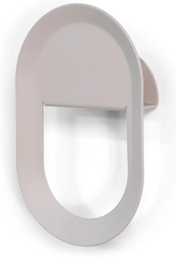 Szarobrązowy ścienny stalowy haczyk Coucou – Spinder Design
