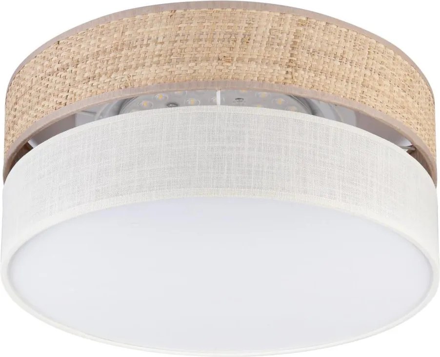 Lampa sufitowa LED SIRJA BOHO LED/20W/230V śr. 35 cm beżowy/kremowy