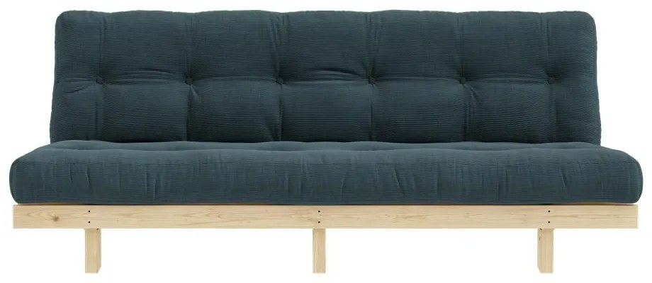 Niebieska sztruksowa sofa 200 cm Lean – Karup Design