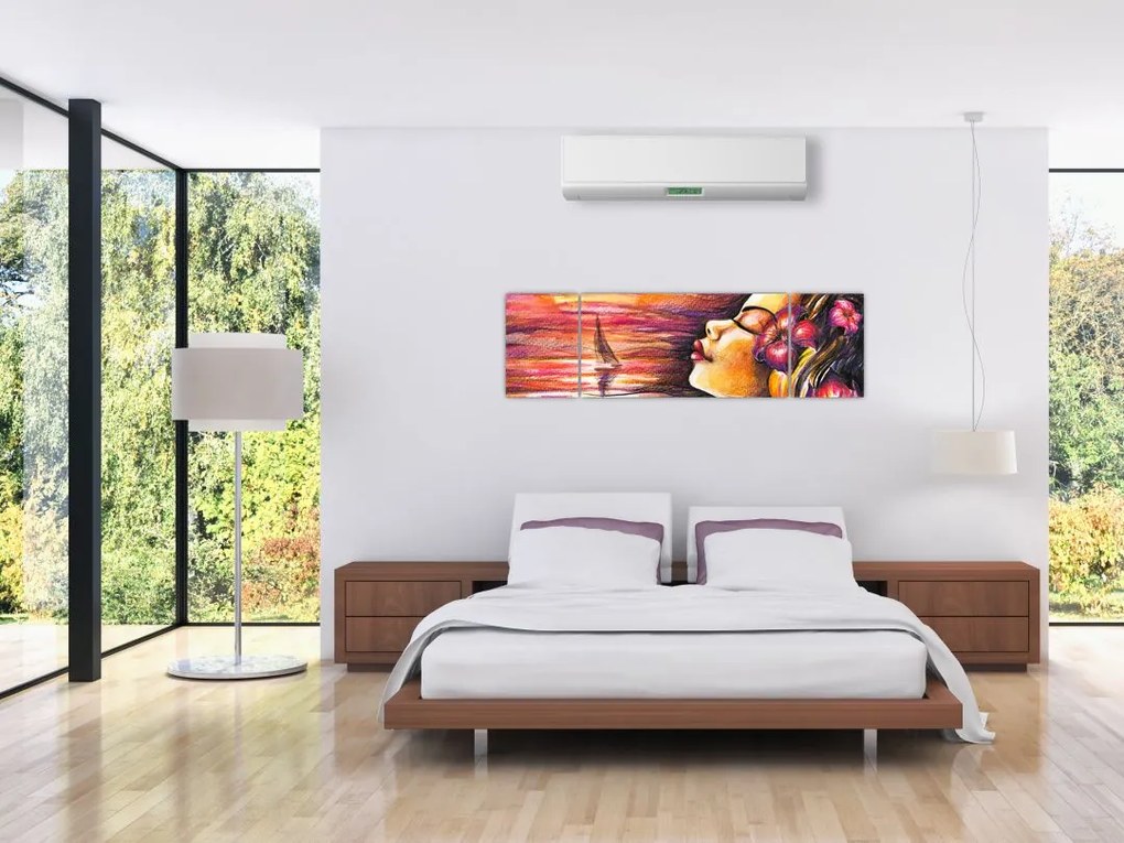 Obraz - Wspomnienia lata (170x50 cm)