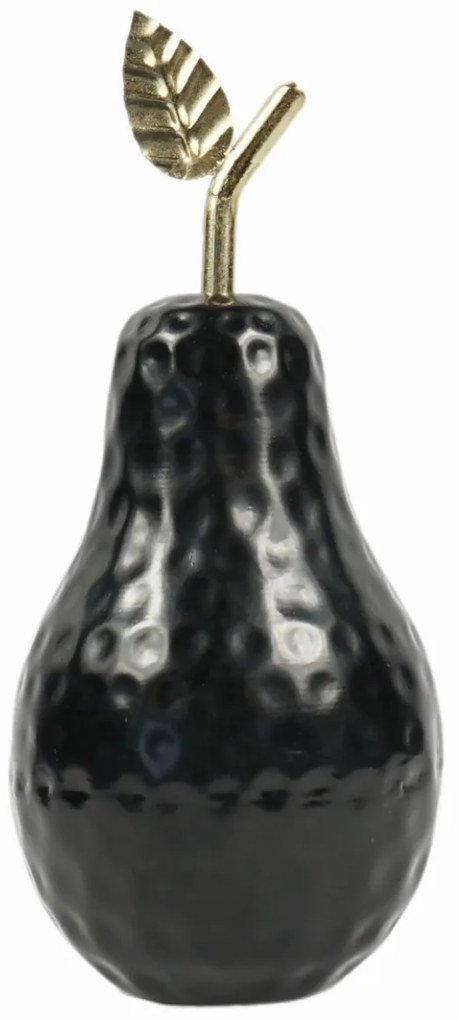 Aluminiowa dekoracja APPLE AND PEAR czarna - więcej wariantów Kolor: Gruszka