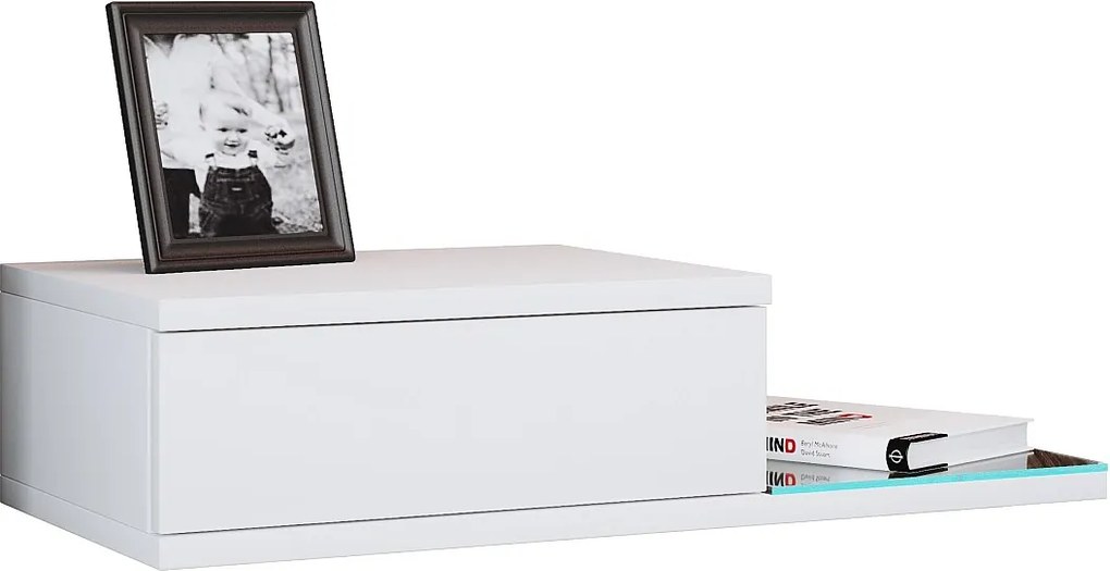 Konstrukcja szuflady ściennej stolik nocny KonsilaL