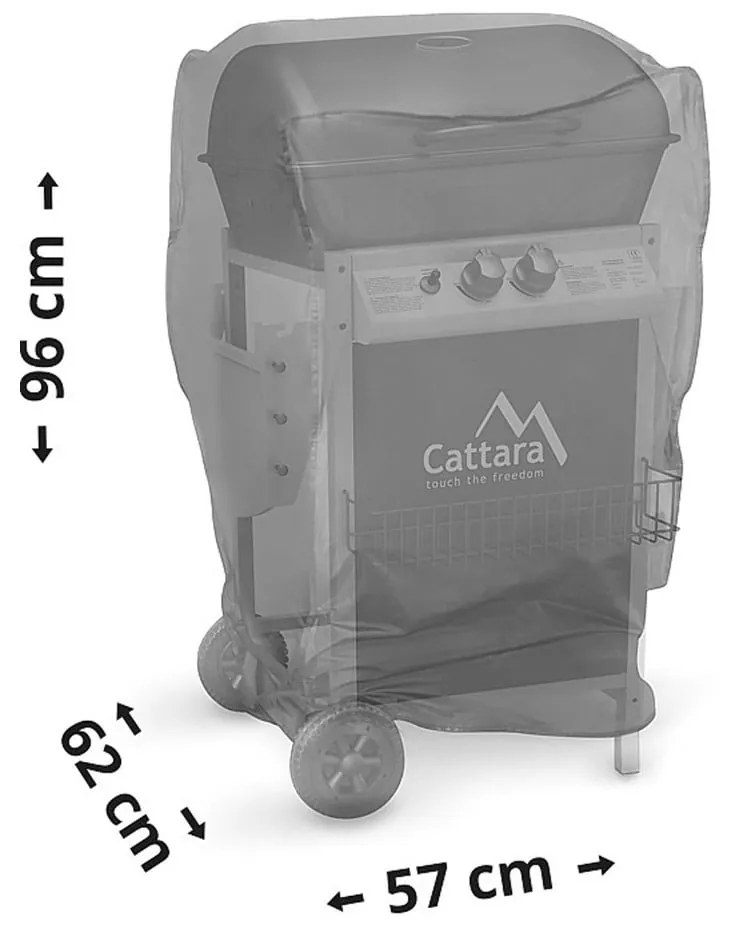 Pokrowiec na grill gazowy Cattara Duro