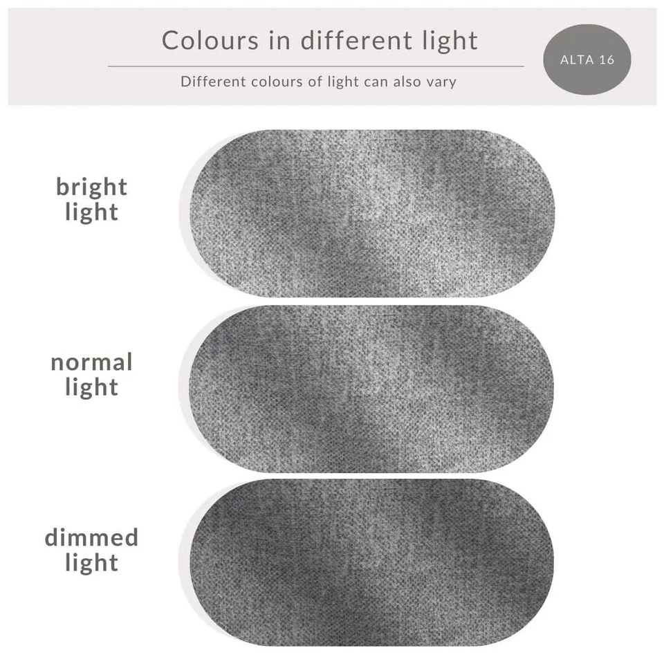 Szare tapicerowane łóżko dwuosobowe ze schowkiem ze stelażem 160x200 cm Lounge L – Maison de Rêve